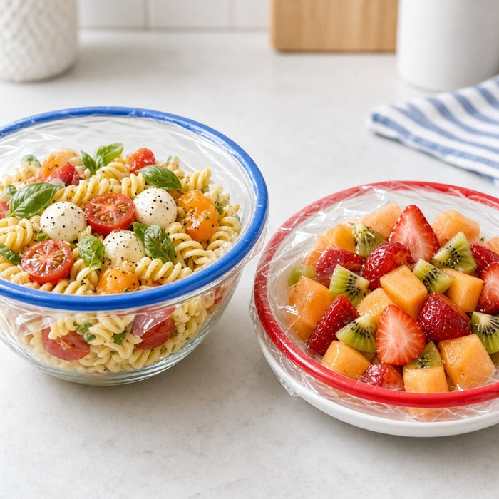 Housses Alimentaires Élastiques – Couvrez n'importe quel bol en 2 secondes